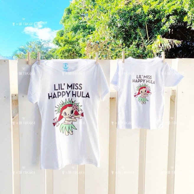 Happy HALEIWA 夏威夷限定 上衣 紅髮女孩 親子裝