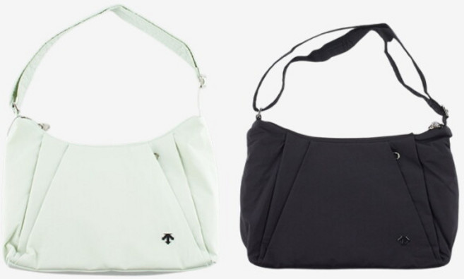 [데상트] 여성 경량 숄더백 가방 SQ122UBG10, 색상:민트 / 사이즈:FREE, 상세 설명 참조