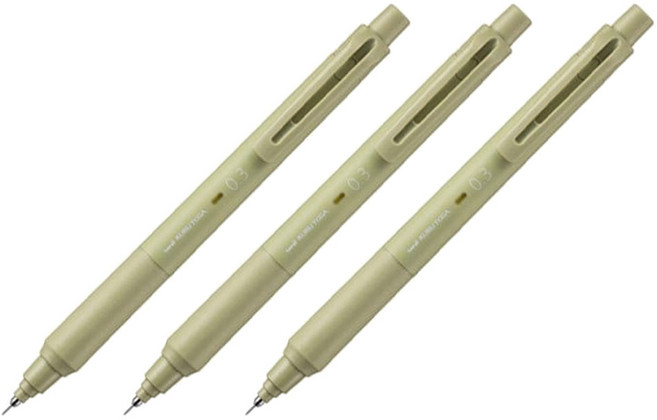 쿠루토가 샤프 M3-KS 허브 그린 76, 0.3mm, 3개