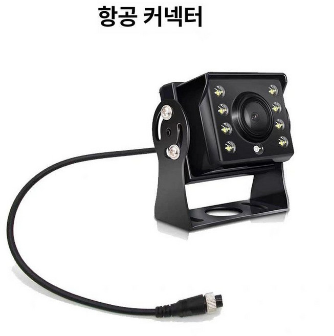 지게차 굴삭기 4채널 인공지능 사람인식 AI 블랙박스 카메라 교체용 단품 리튬코리아, AHD 24V, 기본 모델명/품번