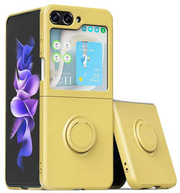 갤럭시 Z플립 4 3 제트플립 지플립 실리콘 일체형 스트랩 홀 링케이스