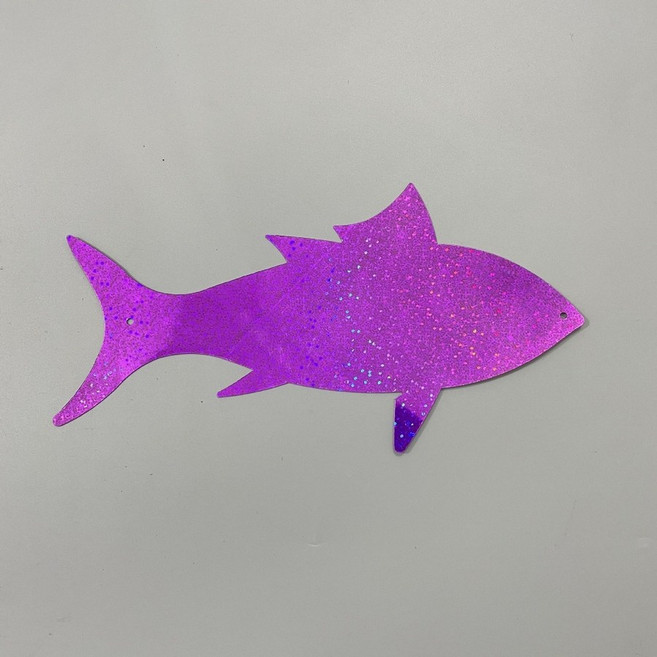 여름 환경 구성 장식 물고기 가랜드 모빌 환경판 꾸미기 장식, 퍼플 50개