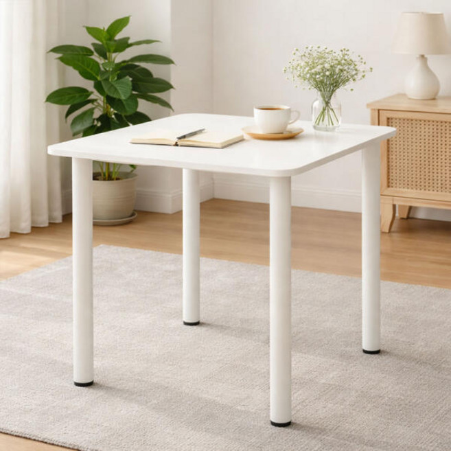 아트박스/가구느낌 히퍼책상 컴퓨터 1인 컴퓨터 학생테이블 700x500, 화이트화이트