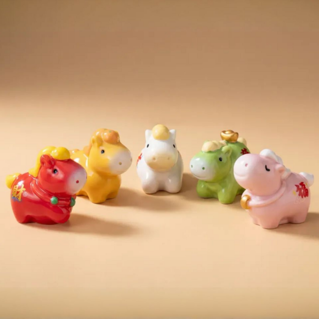 2026 병인년 말의 해 행운의 말 미니어처 5종 세트