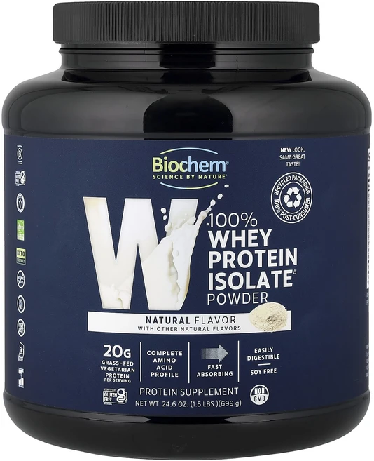 몸관리하세요 겨울입니다 Biochem 100% 분리유청단백질 분말 천연 성분 699g(1.5lb) 특별관리진행, Biochem100분리유청단백질분말천연성분699g15l, 699g, 1개 - 쿠팡