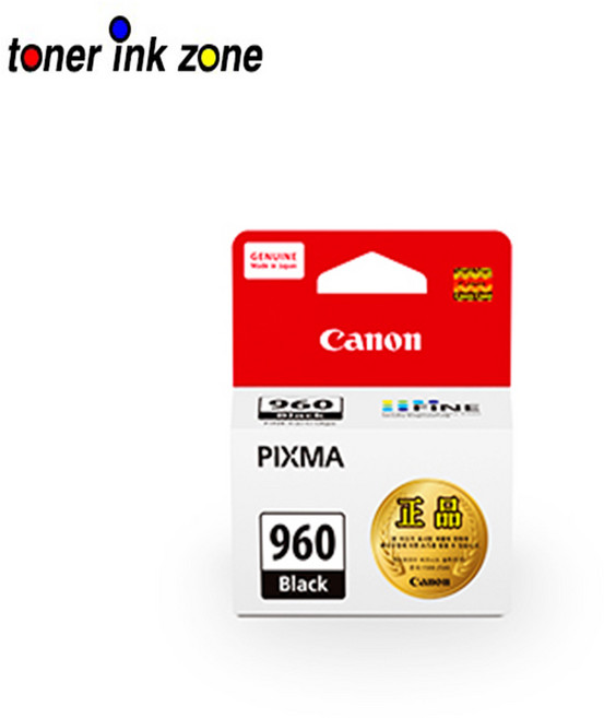 [토너잉크존] 캐논 PG-960 블랙 정품잉크 TS5391 / TS5392, PG-960XL 대용량, 1개