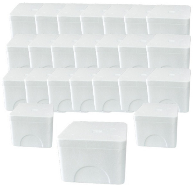 제이제이컴퍼니 굴박스(소) 스티로폼박스 24개입, 24개