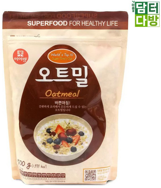 5 500g 미이랑 x 오트밀, 1g, 1개