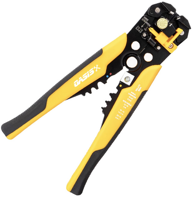 이지스트리퍼 전선탈피 절단 배선 전선컷팅 피복 제거 단자 압착기, 1개