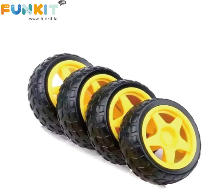 아두이노 RC카 바퀴, 1개