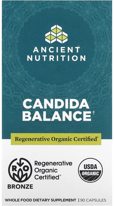 Ancient Nutrition Candida Balance 캡슐 90정 Nutrition (에인션트 뉴트리션), 1개 - 쿠팡