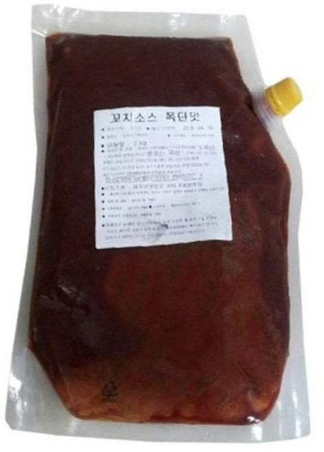 매운 닭꼬치 소스 폭탄맛 양념 대용량 2kg 업소용 식자재 꼬치 구이, 1개