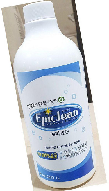 성찬 에피클린 세정제 원액 1L 15개 주방세제 식기세척제 친환경세제