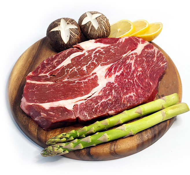 미트홀 두툼한 등심(척아이롤) 스테이크 500g, 1개