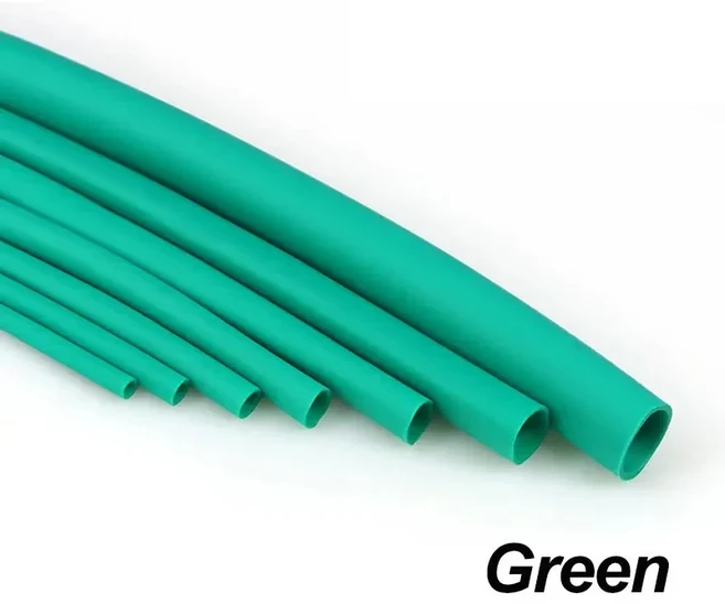 실리콘 열수축 튜브 0.8~30mm 고온 방지 절연 튜빙 케이블 슬리브 방수 내구성, 01 green, 13 8mm, 01 1m x 1pcs
