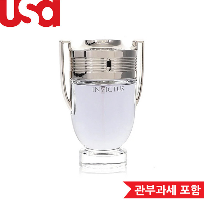 파코라반 인빅투스 오 드 뚜왈렛, 1개, 100ml