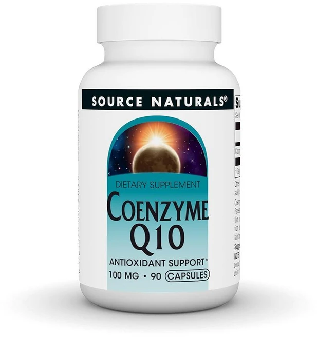 Source Natural 코엔자임 Q10 항산화 지원 100mg 심장 뇌 면역 및 간 지원용 - 90캡슐, 알약/캡슐, 90정, 1 - 쿠팡