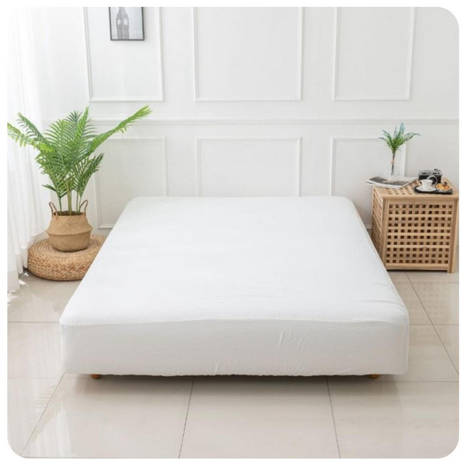 알러지케어 진드기방지 프릴 누빔 베드스커트 침대스커트 매트리스커버