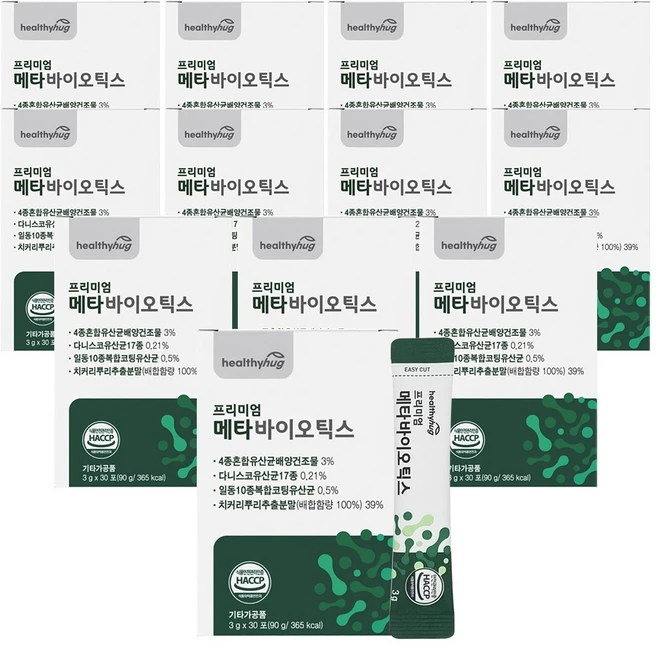 매타 바이오 틱스 딕스 유산균 생산 생성 물질 사군 체 분말 포 가루 파우더 사균 채 대량 복합 특허 복합 코팅 프로 프리 신 포스트 바이어 수틱 시니어 어른 실버 50 오십 대대, 90g, 12박스 - 쿠팡