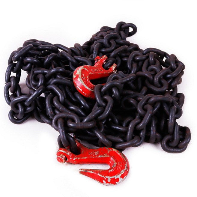 낙줄 8mm 3M 4M 5M 낙하산체인 쇠사슬 견인 쿠사리체인 체인후크, 낙줄 8mmX3M, 1개