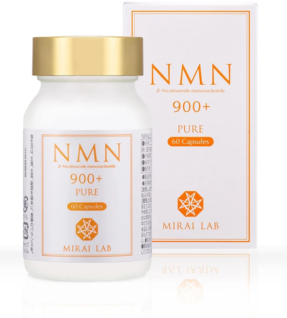 MIRAI LAB NMN 900 99.8 % 60 (미라이 랩) 퓨어 플러스 (순도 알갱이) 에이징 케어 - 쿠팡