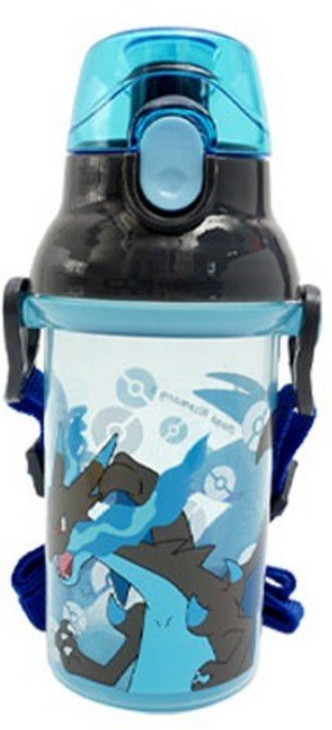 릴팡 포켓몬스터 앵커 원터치 어깨끈 미니물통, 메가리자몽X, 360ml, 1개