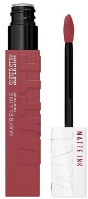 Maybelline 슈퍼 스테이 매트 잉크 리퀴드 립 컬러 무드메이커 립스틱 컬렉션 오래 지속 트랜스퍼 프루프 립 메이크업 플레저 시커 레드 1개입, Mover 무버, 1개 - 쿠팡