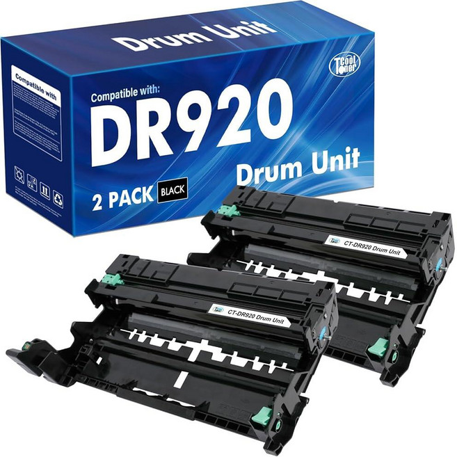 아마존평점4.5+ 미국출고 162256 DR920 드럼 유닛 블랙 2팩 DR-920 Brother DR 920 호환 HL-L5210DN HL-L6210DW HL-L5210DW
