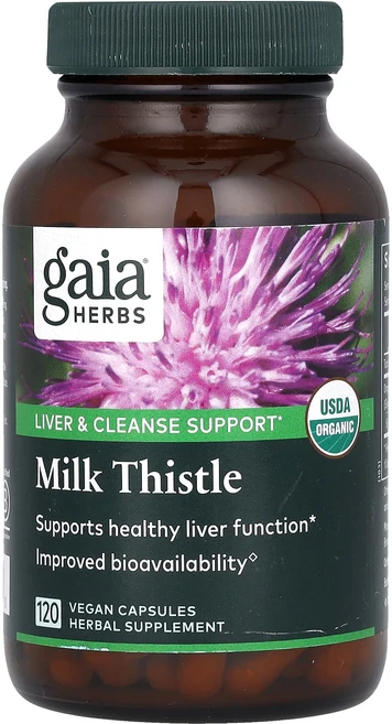 몸관리하세요 겨울입니다 Gaia Herbs 밀크시슬 베지 캡슐 120정 특별관리진행 - 쿠팡