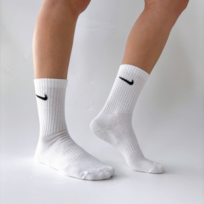 나이키 양말 3켤레 세트 에브리데이 스우시 쿠션 쿠르 앵클 삭스 장목 남자 남성 여자 여성 남녀공용 트레이닝 스포츠 운동 데일리 나이키양말
