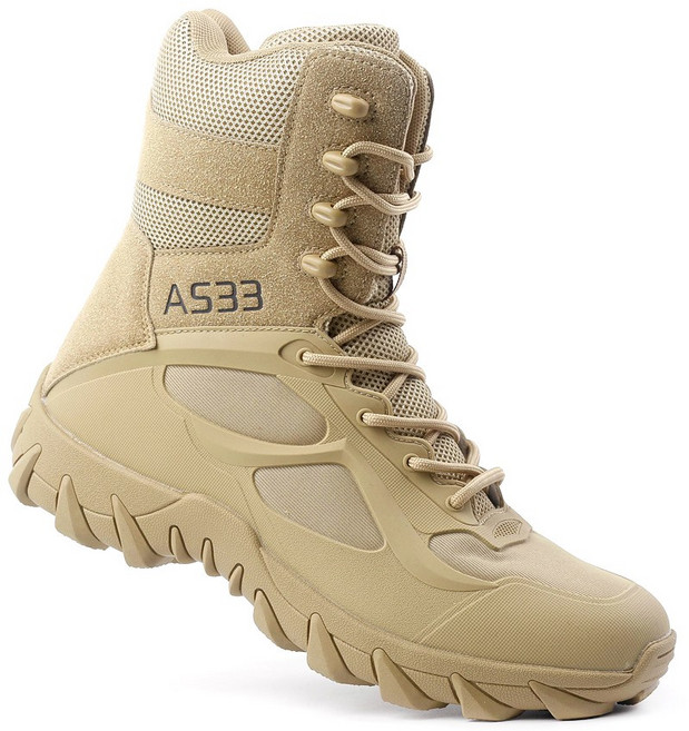 이제이슈즈 남자 전술화 블랙 남성 부츠 워커 전투화 베이지 미군 군화 사막화 육군 군화