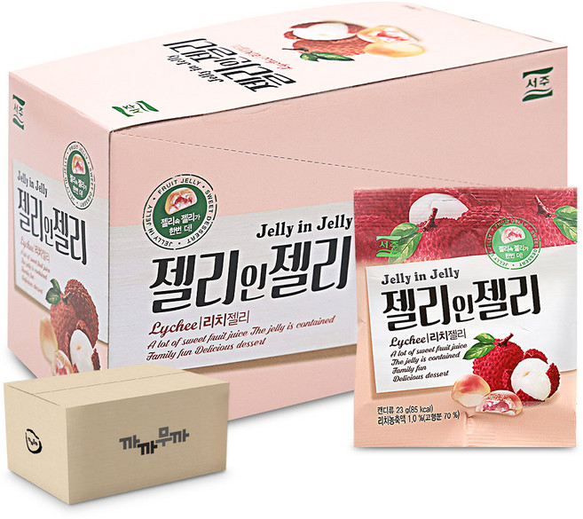 서주 젤리인젤리 리치, 48개, 23g