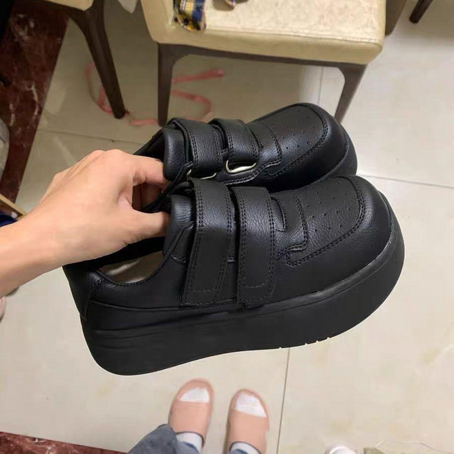 魔術貼厚底增高鞋