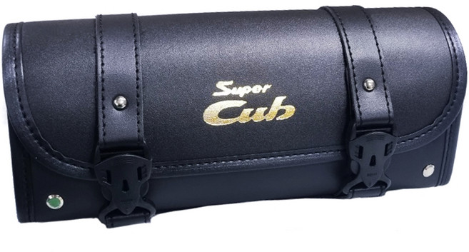 킹콩 슈퍼커브110 리어백 클래식바이크 사이드백 호환, 슈퍼커브(골드), 1개