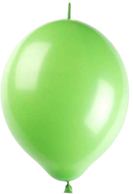 파티쇼 네오타이룬 30cm 파스텔풍선 100개 라임그린 링코룬 꼬리풍선, 단품