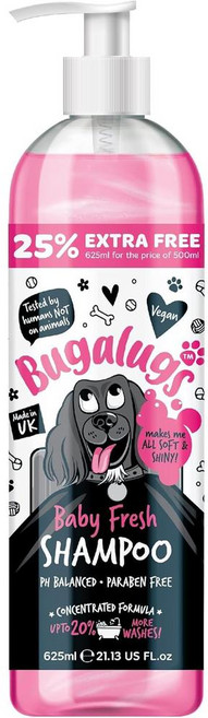 BUGALUGS Baby Fresh Dog Shampoo 버가럭스 베이비 프레쉬 도그 샴푸, 1개, 625ml