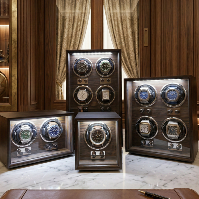 루일로 BLDC TPD 워치와인더 자동 시계보관함 오토매틱 초저소음