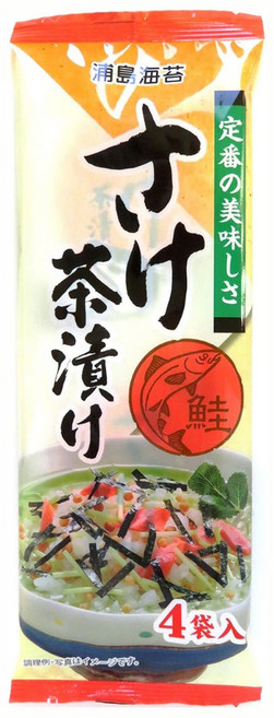 浦島 海苔茶泡飯拌飯料 4-5入/包, 1個, 茶漬鮭魚4入一包-2026.10.17