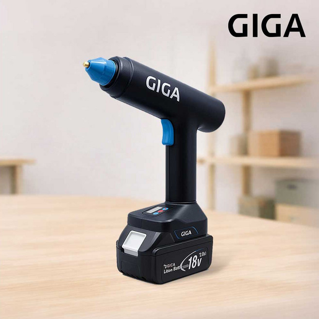 기가 4세대 완전 자동 전동 글루건 마끼다 호환 전문가용 G-088 (4.0AH 배터리 1개 세트)