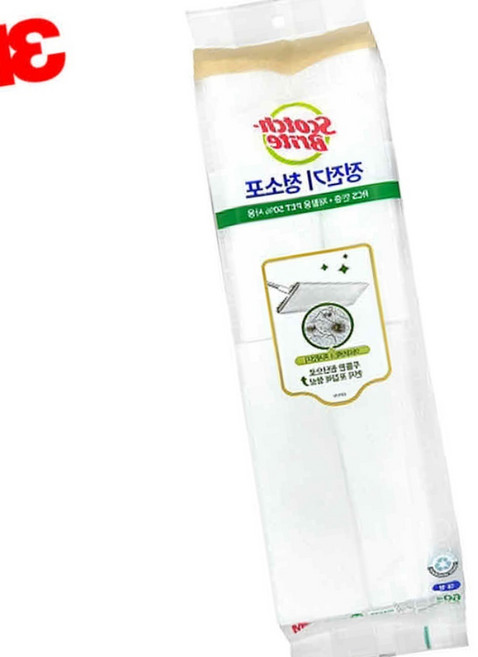 정전기 청소포 대형 60매 올인원 점착식 리필 먼지 편한 밀대 부직포 대용량 물티슈 바닥, 1개