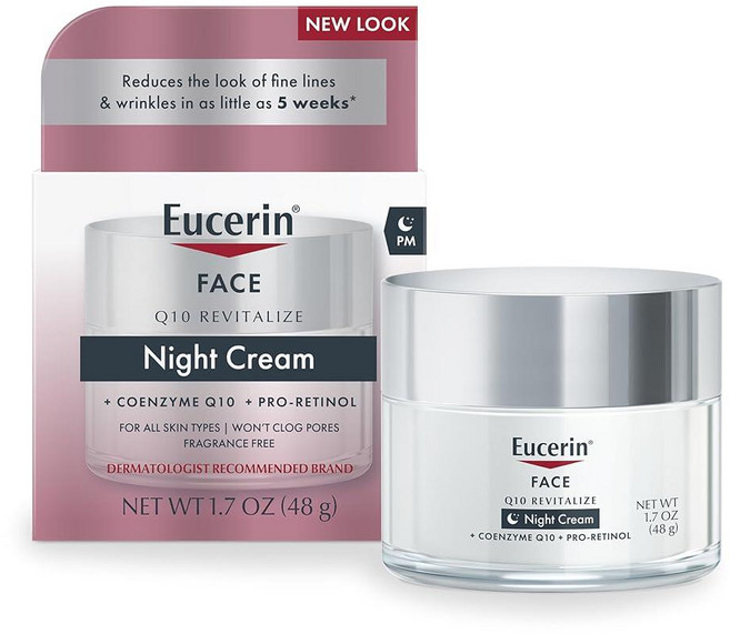 유세린 Q10 큐텐 프로 레티놀 나이트 크림 48g, 1개