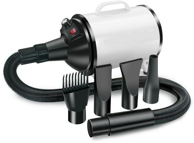 110V寵物美容吹水機 大中小型犬貓狗適用, 白色, 1個