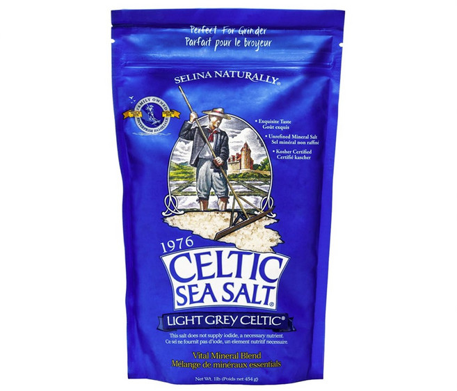 Celtic Sea Salt 라이트 그레이 셀틱, 1개, 454g