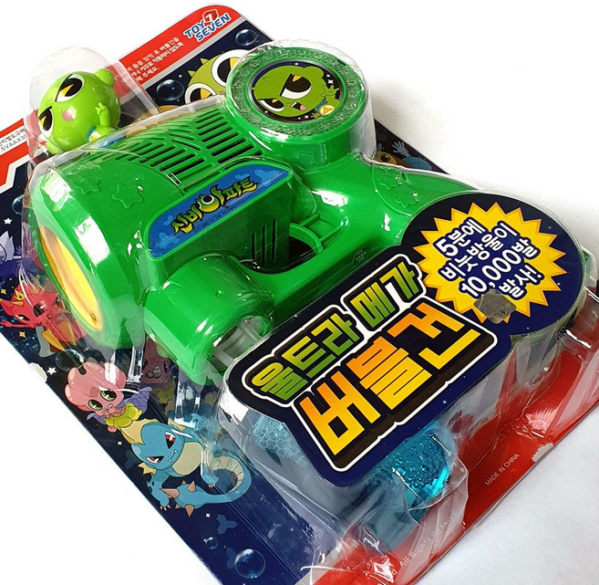 뽀로로 신비 금비 울트라메가버블건 3종류/ 5분에 10000발 자동비누방울총 야외놀이 완구 장난감 행사 파티 어린이선물, 신비아파트신비 울트라메가버블건, 1개