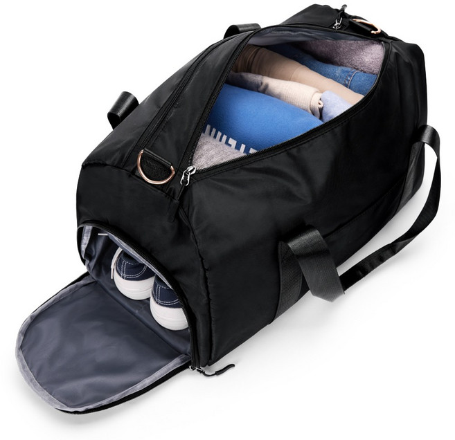 남녀공용 대용량 여행용 다용도 스탠다드 보스턴백 + 슈즈포켓 방수칸