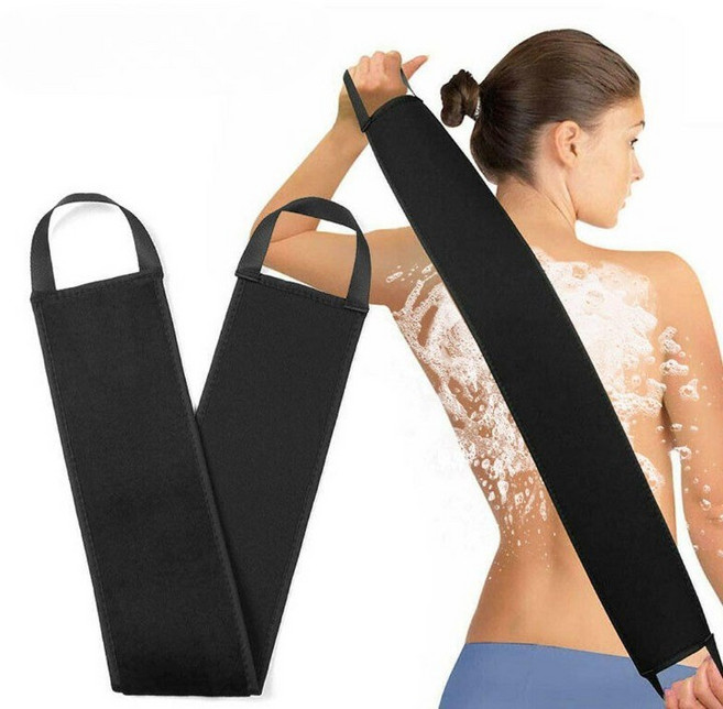 슈리팜 셀프 등 썬크림 태닝 로션타올, 4개, 검정