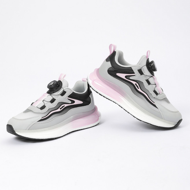 인디언 여성 에어 다이얼 스니커즈 운동화 워킹화 발편한 끈없는 쿠션 경량 신발 어머니 엄마 선물