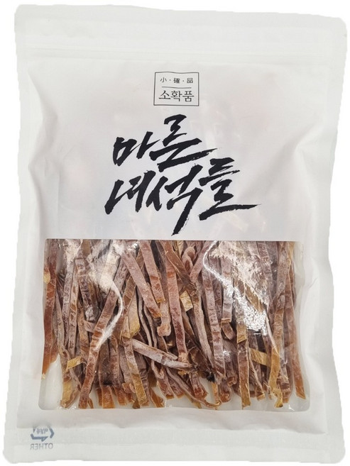 질긴 다리 없이 몸통만 가득 담은 누드 오징어 스틱, 1개, 170g 내외, 1봉