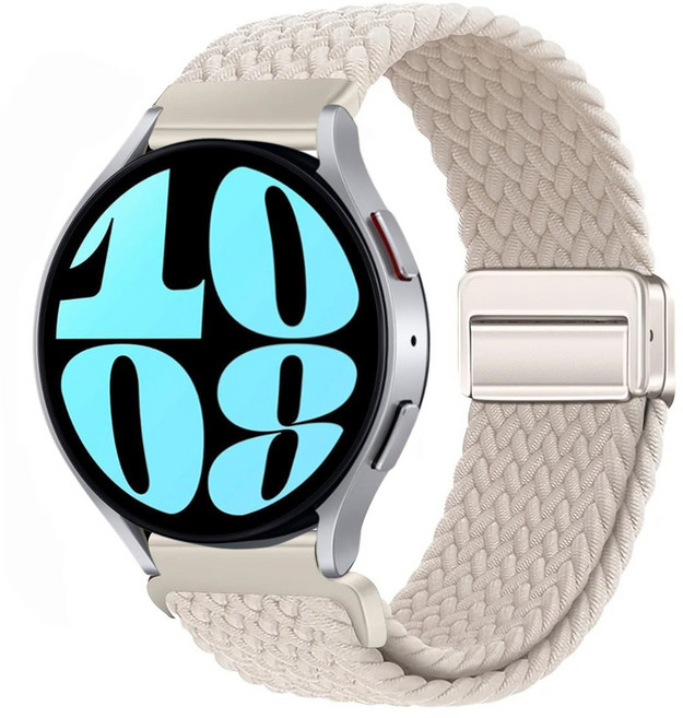 갤럭시워치 호환 마그네틱 브레이드 스트랩20mm/22mm, 스타라이트/티타늄 버클