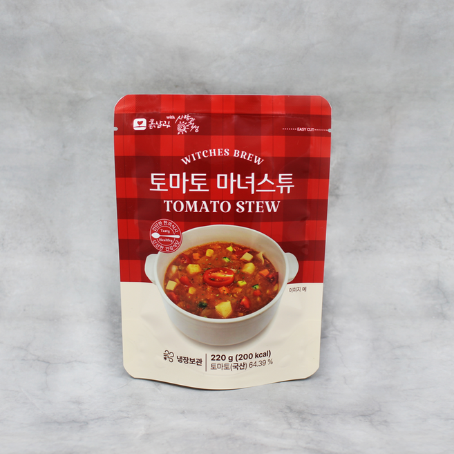 흙살림 토마토마녀스튜, 10개, 220g